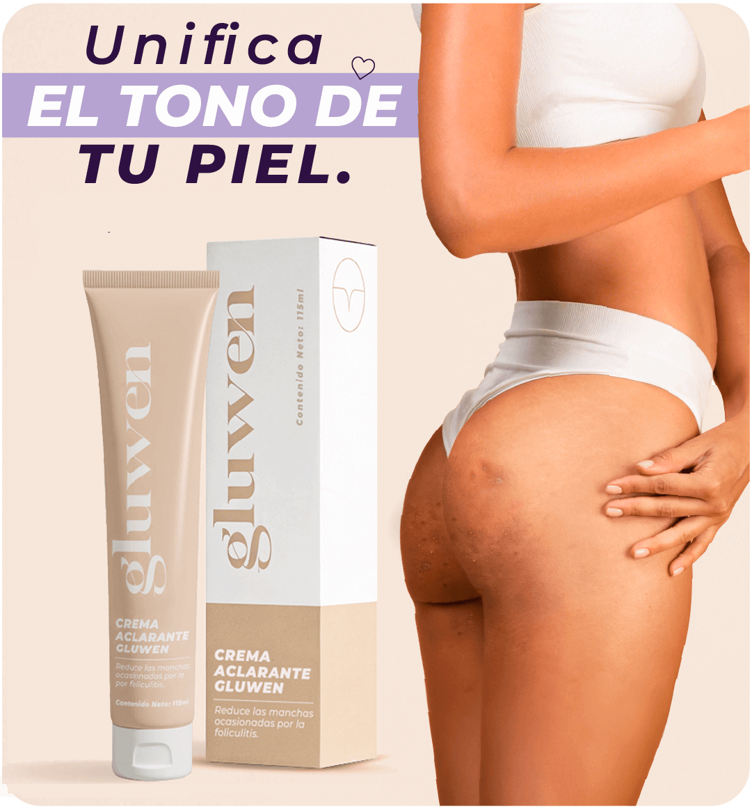 Crema Aclarante Gluwen
