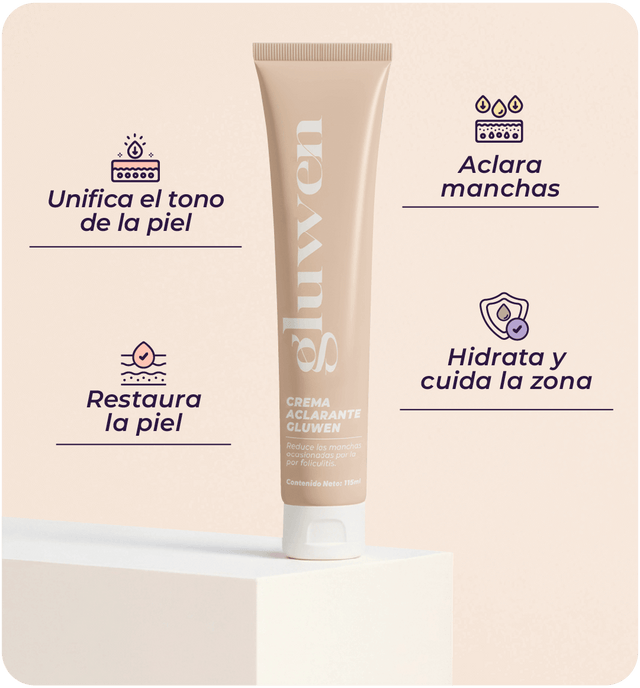 Crema Aclarante Gluwen